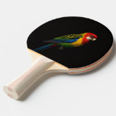 Black 4 Luxe ping pong paddle, Eastern Rosella Tafeltennisbatje (Voorkant Gekanteld)