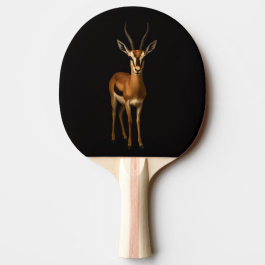 Black 4 Luxe ping pong paddle, Elegant Gazella Tafeltennisbatje (Achterkant)