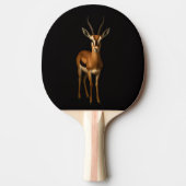 Black 4 Luxe ping pong paddle, Elegant Gazella Tafeltennisbatje (Voorkant)