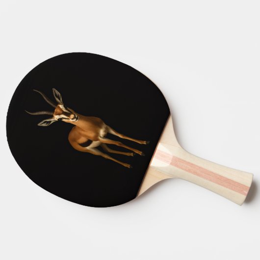 Black 4 Luxe ping pong paddle, Elegant Gazella Tafeltennisbatje (Zijkant)