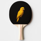 Black 4 Luxe ping pong paddle, Golden Parakeet Tafeltennisbatje (Voorkant)