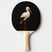 Black 4 Luxe ping pong paddle, Graceful Stork Tafeltennisbatje (Voorkant)