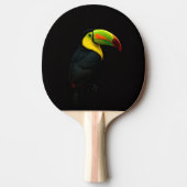 Black 4 Luxe ping pong paddle, Keel Billed Tucan Tafeltennisbatje (Voorkant)