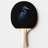 Black 4 Luxe ping pong paddle, Little Blue Heron Tafeltennisbatje (Voorkant)