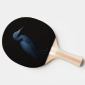 Black 4 Luxe ping pong paddle, Little Blue Heron Tafeltennisbatje (Zijkant)