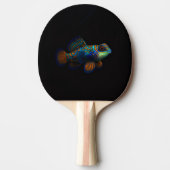 Black 4 Luxe ping pong paddle, Mandarin Dragonet Tafeltennisbatje (Voorkant)
