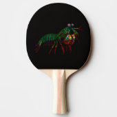 Black 4 Luxe ping pong paddle, Mantis Shrimp Tafeltennisbatje (Achterkant)