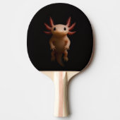 Black 4 Luxe ping pong paddle, Mexican Axolotl Tafeltennisbatje (Voorkant)
