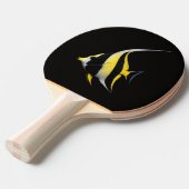 Black 4 Luxe ping pong paddle, Moorish Idol Tafeltennisbatje (Voorkant Gekanteld)