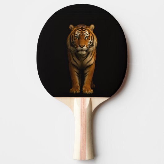 Black 4 Luxe ping pong paddle, Noble Tiger Tafeltennisbatje (Voorkant)