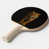 Black 4 Luxe ping pong paddle, Noble Tiger Tafeltennisbatje (Voorkant Gekanteld)
