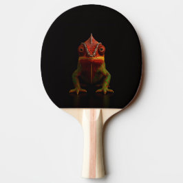 Black 4 Luxe ping pong paddle, Panther Chameleon Tafeltennisbatje