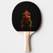 Black 4 Luxe ping pong paddle, Panther Chameleon Tafeltennisbatje (Voorkant)