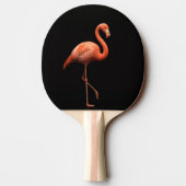 Black 4 Luxe ping pong paddle, Pink Flamingo Tafeltennisbatje (Achterkant)