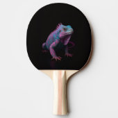 Black 4 Luxe ping pong paddle, Pink Iguana Tafeltennisbatje (Achterkant)