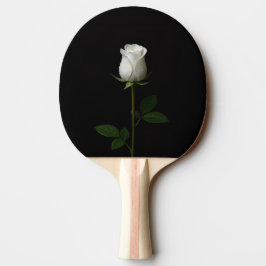 Black 4 Luxe ping pong paddle, Pure White Rose Tafeltennisbatje