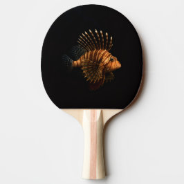 Black 4 Luxe ping pong paddle, Red Lionfish Tafeltennisbatje