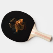 Black 4 Luxe ping pong paddle, Red Lionfish Tafeltennisbatje (Zijkant)
