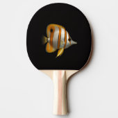 Black 4 Luxe ping pong paddle, Reef Butterflyfish Tafeltennisbatje (Achterkant)