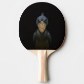 Black 4 Luxe ping pong paddle, Shoebill Bird Tafeltennisbatje (Voorkant)