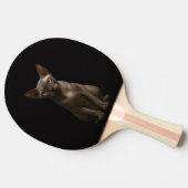 Black 4 Luxe ping pong paddle, Sphynx Cat Tafeltennisbatje (Zijkant)