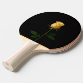 Black 4 Luxe ping pong paddle, Sunlit Yellow Rose Tafeltennisbatje (Voorkant Gekanteld)