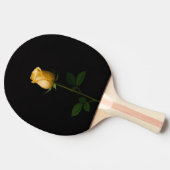 Black 4 Luxe ping pong paddle, Sunlit Yellow Rose Tafeltennisbatje (Zijkant)