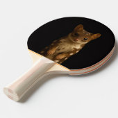 Black 4 Luxe ping pong paddle, Sweet Quoll Tafeltennisbatje (Voorkant Gekanteld)