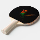Black 4 Luxe ping pong paddle, Tufted Coquette Tafeltennisbatje (Voorkant Gekanteld)
