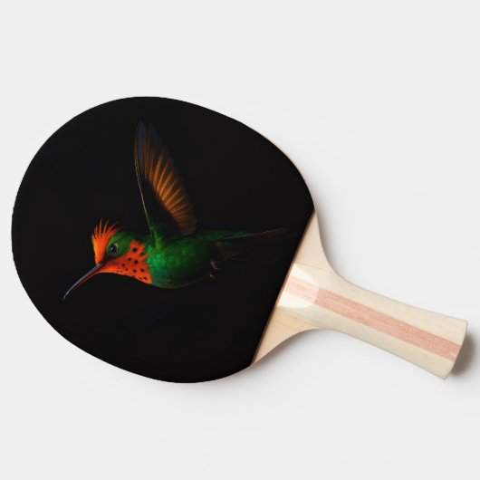 Black 4 Luxe ping pong paddle, Tufted Coquette Tafeltennisbatje (Zijkant)