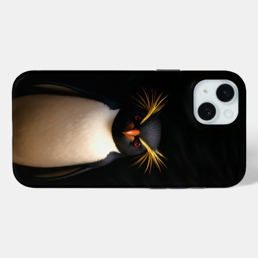 Black 4 Luxe, Rockhopper Penguin Case-Mate iPhone Case (Achterkant (horizontaal))