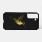 Black 4 Luxe Samsung Galaxy S21 Case, Flying Bird Hoesje (Achterkant horizontaal)