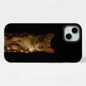 Black 4 Luxe, Sweet Quoll iPhone 15 Plus Hoesje (Achterkant horizontaal)