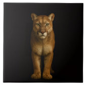 Black 4 Luxe Tile with Silent Prime Puma Tegeltje (Voorkant)