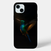 Black 4 Luxe, vliegende kolibrie Case-Mate iPhone Case (Achterkant)