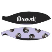 Black 8 ball pattern basketbal (Panelen)