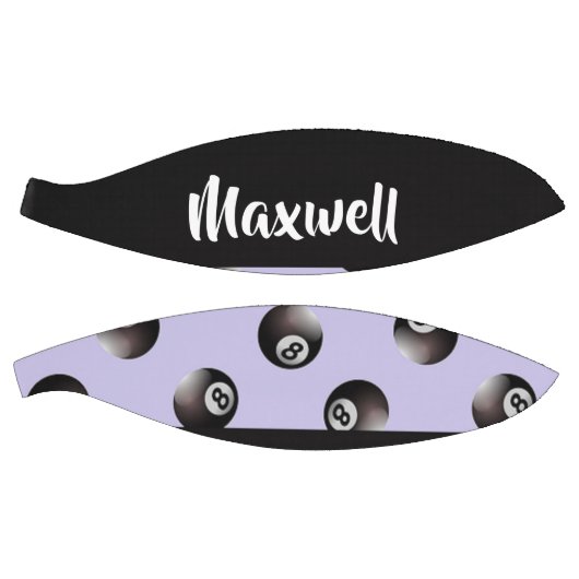 Black 8 ball pattern basketbal (Panelen)