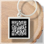 Black | Aangepaste QR-code scannable Sleutelhanger<br><div class="desc">Op zoek naar een krachtige marketingtool om uw bedrijf te verbeteren? Zoek niet verder dan onze QR code sleutelhangers! Met de mogelijkheid om een QR-code direct op de sleutelhanger te creëer, kunt u uw klanten eenvoudig naar uw website, sociale mediapagina's of andere online mediaplatforms leiden. Deze sleutelhangers maken geweldige weggeefacties...</div>