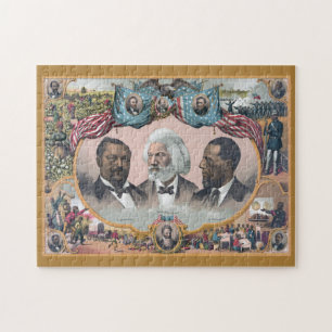 Black Abolitionist Heroes, Frederick Dougla$$ Legpuzzel