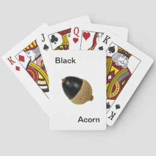 Black Acorn-speelkaarten Pokerkaarten