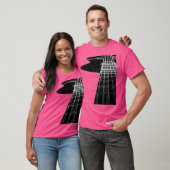 Black Acoustic Guitar T-shirt (Unisex)