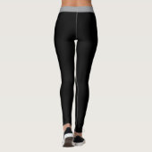 "BLACK" - ACTIVEWEAR LEGGINGS (Achterkant)