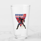 Black Adam | Afbeelding voor Atom Smasher-teken Glas (Voorkant)