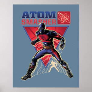 Black Adam   Afbeelding voor Atom Smasher-teken Poster