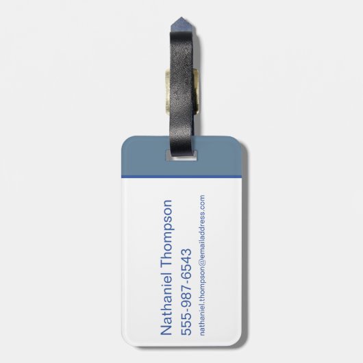 Black Adam | Atom Smasher Character Graphic Bagagelabel (Achterkant verticaal)