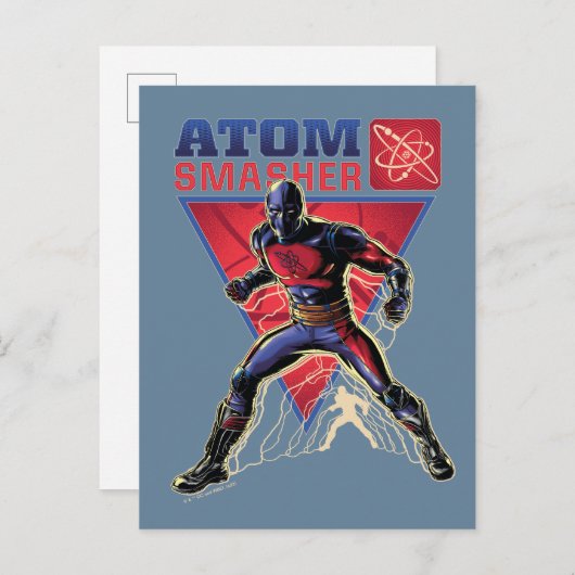 Black Adam | Atom Smasher Character Graphic Briefkaart (Voorkant / Achterkant)