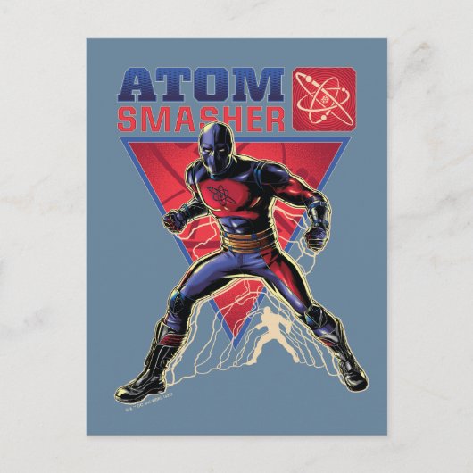 Black Adam | Atom Smasher Character Graphic Briefkaart (Voorkant)