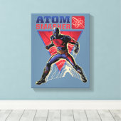 Black Adam | Atom Smasher Character Graphic Canvas Afdruk (Insitu (Houten vloer))