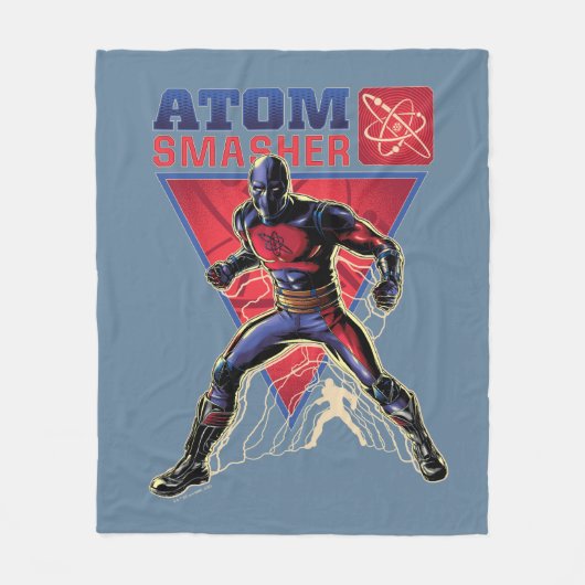 Black Adam | Atom Smasher Character Graphic Fleece Deken (Voorkant)