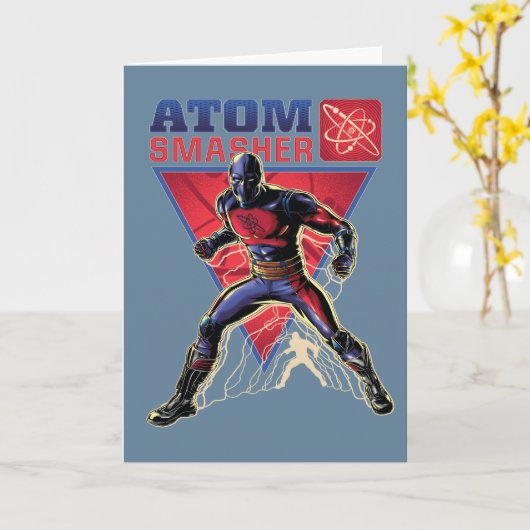Black Adam | Atom Smasher Character Graphic Kaart (Gele Bloem)